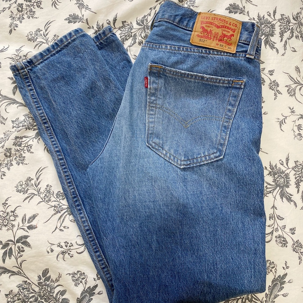 levi’s 512 boyfriend slim taper jeans